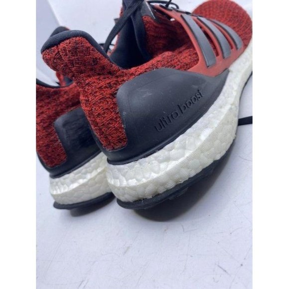 Adidas Red Black Ultra Boost Sneakers Size Us - Picture 6 of 10